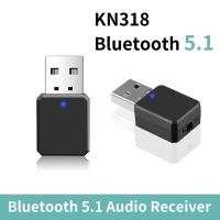 MNLXM KN318 แบบพกพาได้ AUX USB เอาท์พุทคู่ ลำโพงในรถ รถสเตอริโอ เครื่องรับสัญญาณเสียง ตัวแปลงบลูทูธ อแดปเตอร์ไร้สาย เครื่องรับสัญญาณวิดีโอ