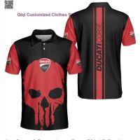 2023 New Arrival 3D Ducati logo polo shirt Cool Printed unisex