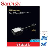 Sandisk Extreme Pro SD UHS-II card reader with USB-C connector