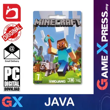 Minecraft Java & Bedrock Edition - PC Game (Digital)