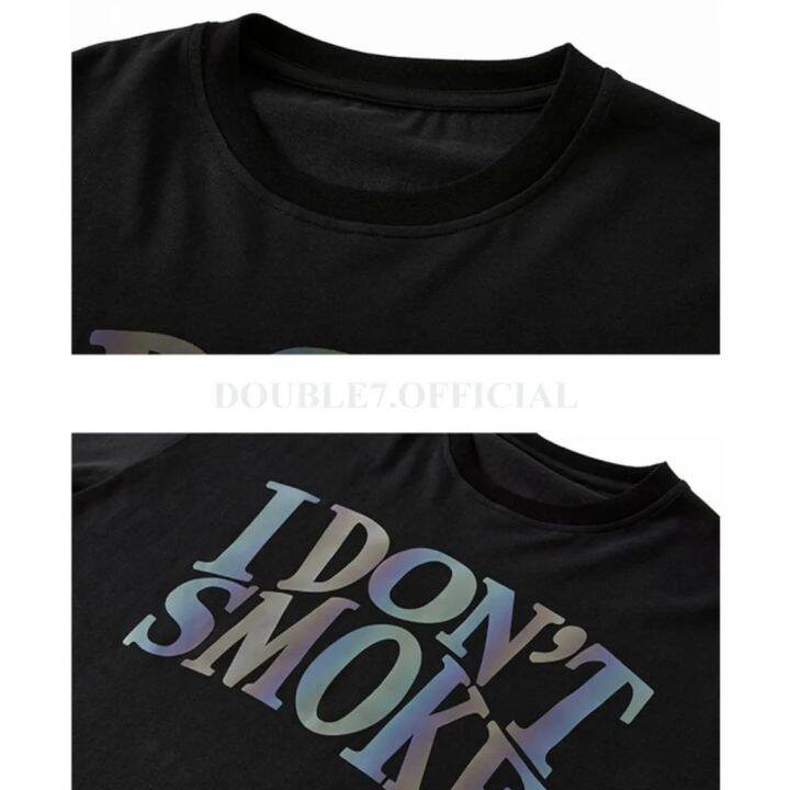 i-dont-smoke-donsmoke-colorful-reflective-logo-authentic-streetwear-unisex-tee-hot-selling