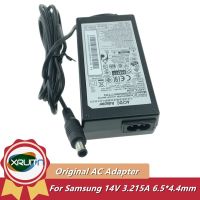 A4514N แท้ DSM A4514 DDY เครื่องชาร์จอะแดปเตอร์ AC 14V 3.215A สำหรับ Samsung TD590 CF591 LT24C550 HW H500 HW-H500 T22E390EX จอมอนิเตอร์