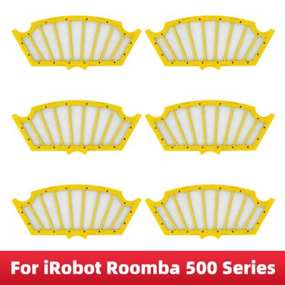 ตัวกรอง Hepa สำหรับ Irobot Roomba 500ชุดอะไหล่ทดแทนเครื่องดูดฝุ่นหุ่นยนต์510 520 530 540 550 560 570 580 590
