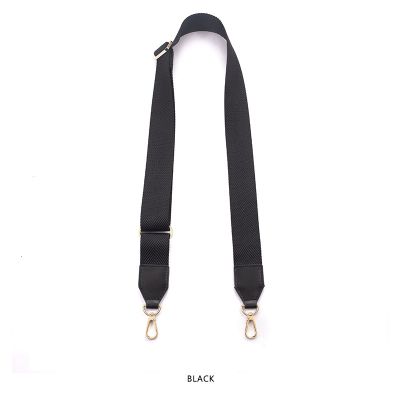 ✥ 81 143cm 3.8cm Wide Adjustable Canvas Shoulder Bag Belt with Hook Replacement Laptop Crossbody Camera Strap Bag Accessaries