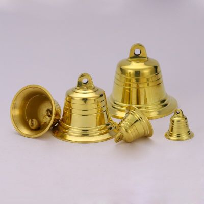 Brass Copper Bells Handicraft Engraved Bell Loud Clear Sound School Church Creative Gift Large and Small Copper Bells