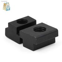 ❈❁ 5Pcs M5 M6 M8 M10 M12 M14 DIN508 Black Oxide Finish Grade 8.8 Carbon Steel T-Slot Nut Tapped Through Slot T-nuts Furniture