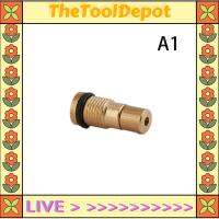 TheToolDepot Nnnuo ชิ้นส่วนอะไหล่สำหรับนิตยสารโลหะเต้าเสียบหัวฉีดวาล์วทางเข้าปล่อยแก๊ส