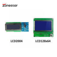 ZONESTAR หน้าจอ LCD 2004 12864 128X64 Dot Blue Screen Backlight จอแสดงผลลูกบิด Reprap RAMPS Arduino Mega Board 3D Printer Kit