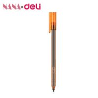 NANA ปากกาเจล ปากกามีปลอก ปากกาดำ ปากกาโรลเลอร์บอล ปากกาหัวเข็ม หมึกสีดำ 0.5มม. หมึกดำ 3ด้าม 5ด้าม ส่งแบบสุ่มสี