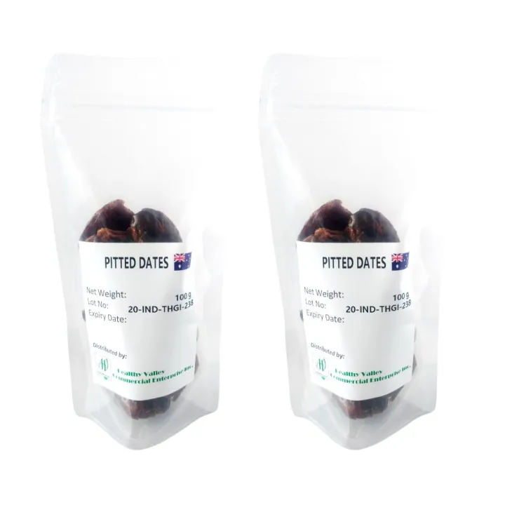 Healthy Valley Pitted Dates 100g by 2s Lazada PH