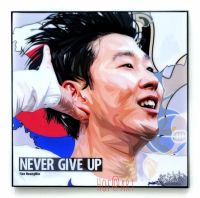 Son Heung min #1 ‎ซน ฮึง มิน Tottenham Hotspur สเปอร์ รูปภาพ​ติด​ผนัง​ pop art พร้อบกรอบและที่แขวน ฟุตบอล​ กรอบรูป​​ ของขวัญ​​ แต่งบ้าน รูปภาพ