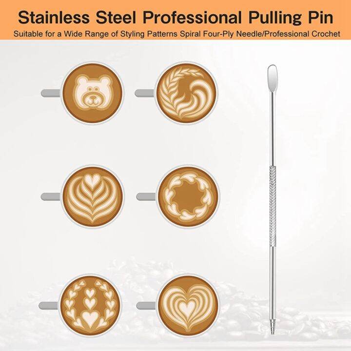 espresso-coffee-stirrer-coffee-needle-distributor-with-5-filter-bags-and-stainless-steel-coffee-pulling-pin