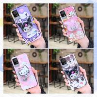 Original Durable Phone Case For TCL 405/406/408/T506S glisten TPU cartoon foothold Anti-dust armor case Dirt-resistant