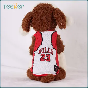 Summer Pet Vest T-shirt Dog Clothes Basketball Football Jersey