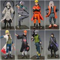 โมเดลการ์ตูนนารูโตะอุซึมากินารูโตะซาสึเกะฮาทาเกะ Action Figure Kakashi อุปกรณ์ตกแต่งตุ๊กตาอนิเมะรุ่นใหม่ของขวัญวันเกิดเด็กของเล่นพีวีซี