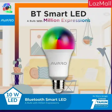 Promo EXCLUSIVE AVARO Lampu Smart LED 10W Bluetooth Smart Bulb RGB+WW -  Kab. Tangerang - Avaro Official Store