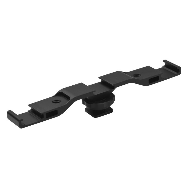 Metal Cold Shoe Mount Bracket with 3 Cold Shoe Mounting for Installing ...