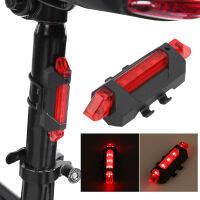 【Clearance】【ของต้องซื้อ】Bike Lamp ชาร์จยูเอสบีแบบพกพาจักรยานจักรยานความปลอดภัยด้านหลังไฟเตือนโคมไฟสว่างมาก