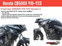 แคชบาร์ กันล้ม CB500X ปี2019-2023 V.2 (บน)