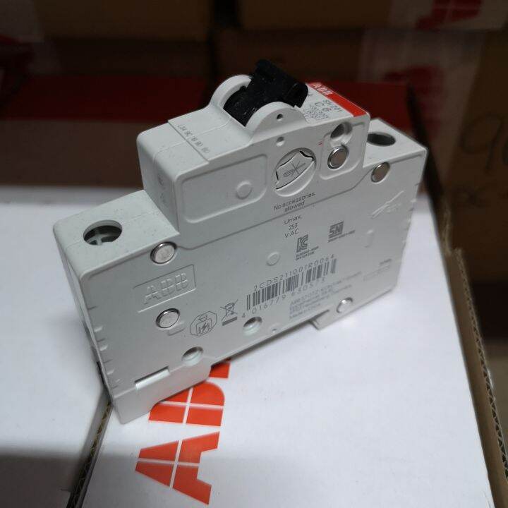 ABB SH201L-C20 1POLE 20A 4.5KA MCB (MINIATURE CIRCUIT BREAKER) | Lazada