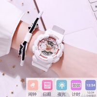 Hot Seller Li Xians same multi-functional dual-display sports watch for male and female high school students simple Korean version of the trendy electronic