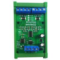 3 IN 1 RS485 Modbus RTU Current amp Voltage Meters Board 0-30V Voltage signal measurement 1A Current Collection Module