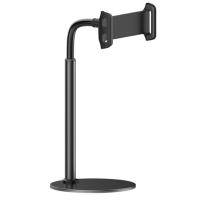 Phone Stand, Adjustable Desktop Phone Holder 360° Gooseneck Tablet Stand Holder for iPad and Other 4.7-12 Inch Devices