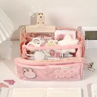 【CC】✽  9 Grids Large Capacity School Cases Kawaii Stationery Children Supplies