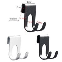 【YF】 Aluminum Hooks Shower Glass Door Hook Bathroom Free Hole Towel Rack Hanger Key Organizer Plug Shaver Shelf Holder