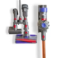 ที่แขวนแปรงสีฟันเก็บอุปกรณ์สำหรับ Dyson V7ชิ้นส่วนอะไหล่เครื่องดูดฝุ่นแบบ V10ที่ยึดหัวฉีดแปรงได้อย่างสมบูรณ์