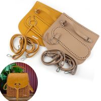 【CW】 Leather Shoulder Bottom Cover Handle Accessories Handbag