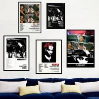 2023 ✜○☂ Playboi Carti Poster Whole Lotta Red Tracklist Album Cover Picture Die Lit Music Wall Art Canvas Painting Prints Home Decor Gift