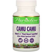 Paradise Herbs Camu 60แคปซูลมังสวิรัติ