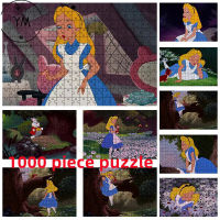 Alice S Adventures In Wonderland Cartoon  Jigsaw Puzzles 1000 Pieces For Kids  Jigsaw Toys Collection Hobby Gifts