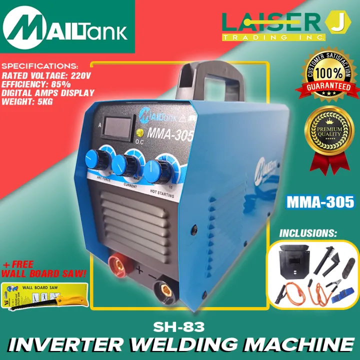 MailTank Inverter Welding Machine ARC Force MMA305 SH83 with Wall