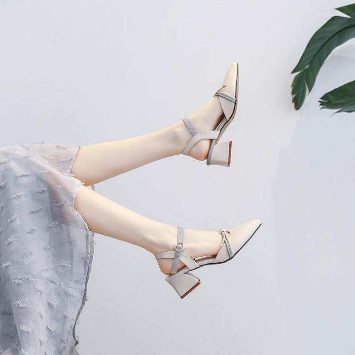 kkj-mall-ladies-sandals-2021-summer-new-baotou-sandals-female-korean-fashion-high-heels-pointed-toe-all-match-single-shoes