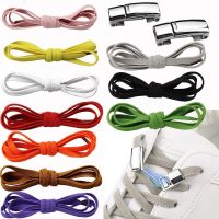 Lock Clip Shoelaces New Shoe Accessories Durable Shoe String Buckle Metal Save Time Elastic Shoe Laces Sneaker