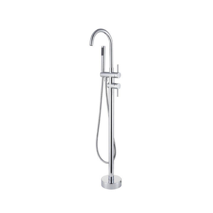 Stand Alone Shower Mixer 1005 SingleLever FloorMounted BathShower Mixer Bathtub Faucets
