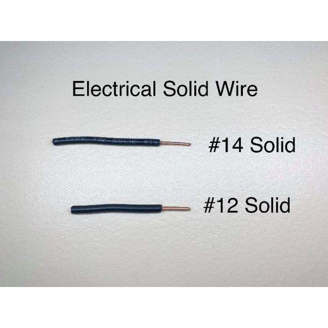 Tw Solid Wire Per Meter 14 12 10 8 6 Thhn 