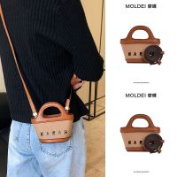 Childrens Mini Canvas Bag Girl 2023 New Coin Purse Vegetable Basket Handbag Western Style Bucket Bag Messenger Bag 【QYUE】