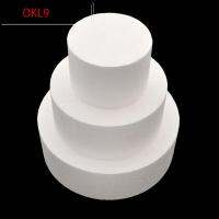 OKL9 4/6/8 inch ตกแต่งดอกไม้ ปาร์ตี้ DIY หุ่นจำลอง กลม รูปแบบการฝึก แม่พิมพ์โฟมเค้ก โฟมโพลีสไตรีน