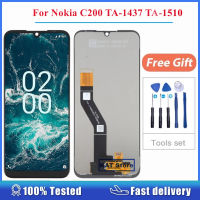 ทดสอบสำหรับ Nokia C200 TA-1437 TA-1510จอแสดงผล LCD ที่มีหน้าจอสัมผัส Digitizer สมัชชาเต็มรูปแบบด้วยเครื่องมือซ่อมแซม