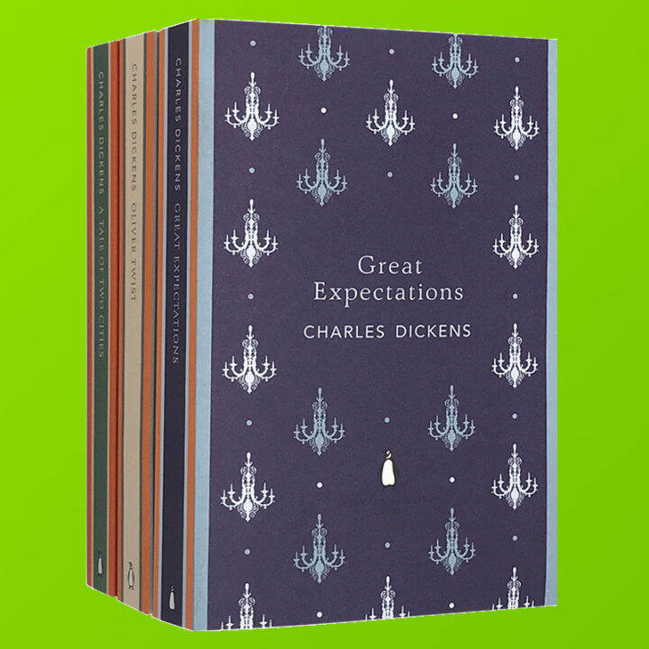 charles-dickens-masterpiece-three-sets-of-two-cities-fog-orphans-great-future-english-original