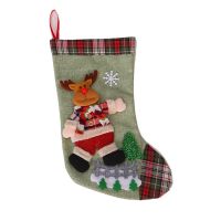 New Year 2022 Gift Bag Christmas Stocking Christmas Decorations for Home 2021 Sock Xmas Tree Decoration Decor