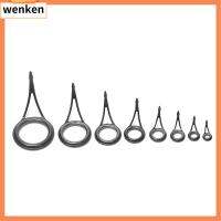 WENKEN 5Pcs/set คุณภาพสูง 3mm-23mm เส้นผ่านศูนย์กลางภายใน โอริง คู่มือคันเบ็ด อุปกรณ์เสริมกล่องต่อสู้ แหวนเซรามิกตา ชุดซ่อมทิป