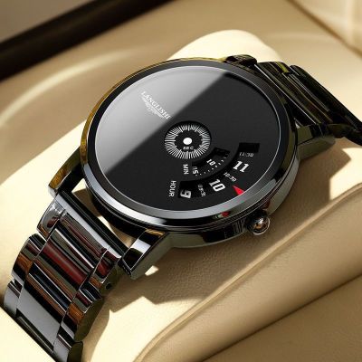 【July hot】 authentic waterproof mens watch male student automatic quartz non-mechanical