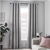 Block-out curtains, 1 pair, size 145x250 cm.