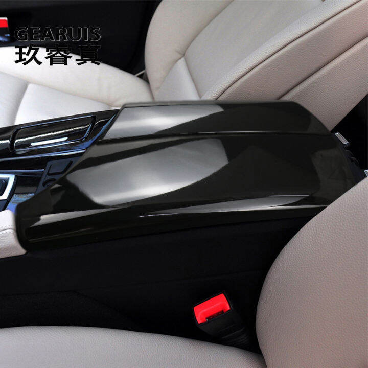 สำหรับ-bmw-5-series-f10-f11-2011-2017รถ-central-control-เกียร์-shifter-knob-ปุ่มมัลติมีเดียฝาครอบสติกเกอร์-armrest-กล่องแผง