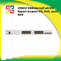 CISCO CBS250-24P-4G-EU Smart 24-port GE, PoE, 4x1G SFP