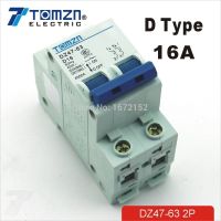 2P 16a D ประเภท240V/415V 50Hz/60Hz เบรกเกอร์ความปลอดภัยเบรกเกอร์ Mcb